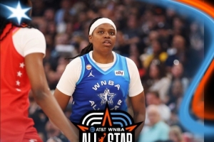 22+13+8!纽约自由人球星琼奎尔·琼斯WNBA全明星赛MVP