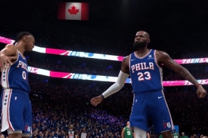《NBA 2K27》发布预告片:詹姆斯字母哥布朗莫兰特等全新形象亮相