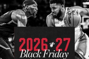 迎战尼克斯!热火官方:黑色星期五血拼之后来一场NBA杯赛事吧