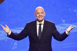 国际足联发言人:因凡蒂诺将竞选连任FIFA主席