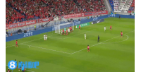 孙兴慜小角度任意球直接破门,韩国2-0领先厄瓜多尔