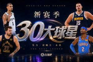 『吧友评选』新赛季30大球星评选谁是No.13球星?