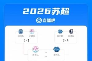 2026苏超四强对阵:无锡vs泰州,常州vs盐城,首回合10月24日开打