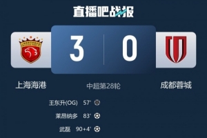 记者:蓉城用自己最痛苦的方式,给本赛季中超一直保留着争冠悬念